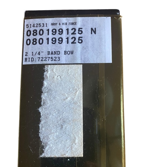 Wembley The Great American Tie Men’s Red 2 1/4" Band Bow & Black Clip Bow 2 3/4” - Picture 10 of 11